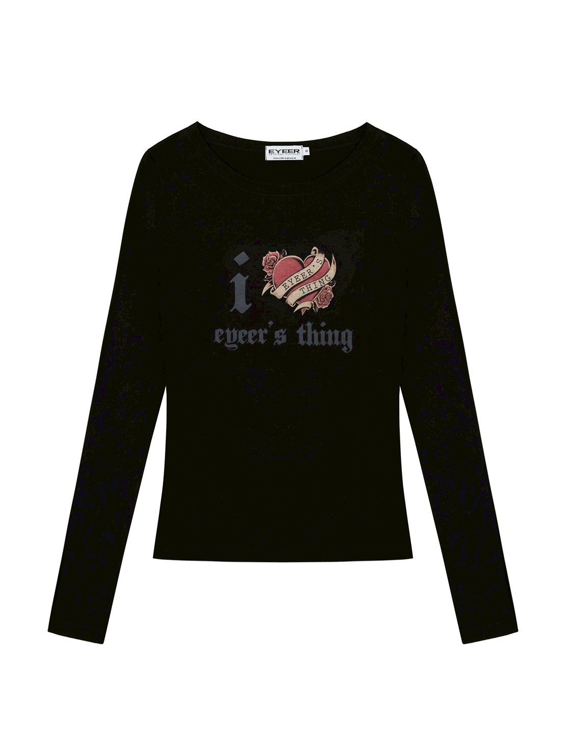 【EYEER】Old School Logo Long Sleeve