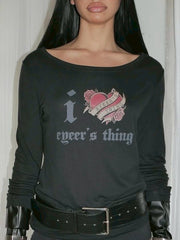 【EYEER】Old School Logo Long Sleeve