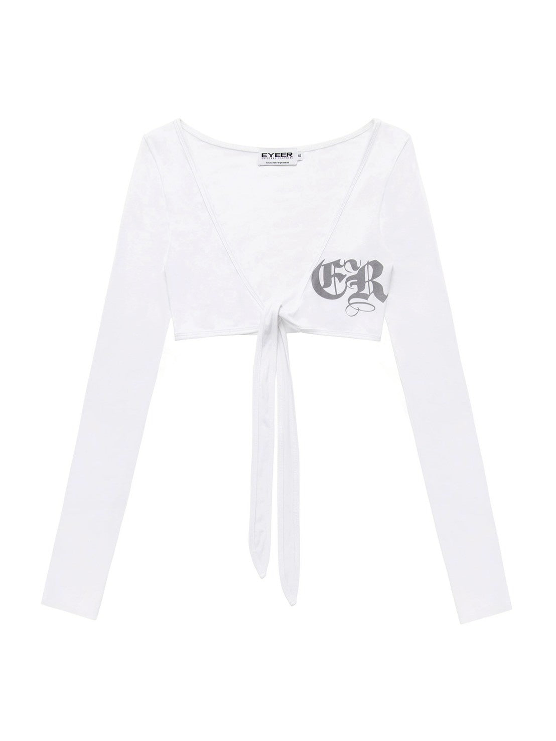 【EYEER】ER Classic Logo Tie Cardigan
