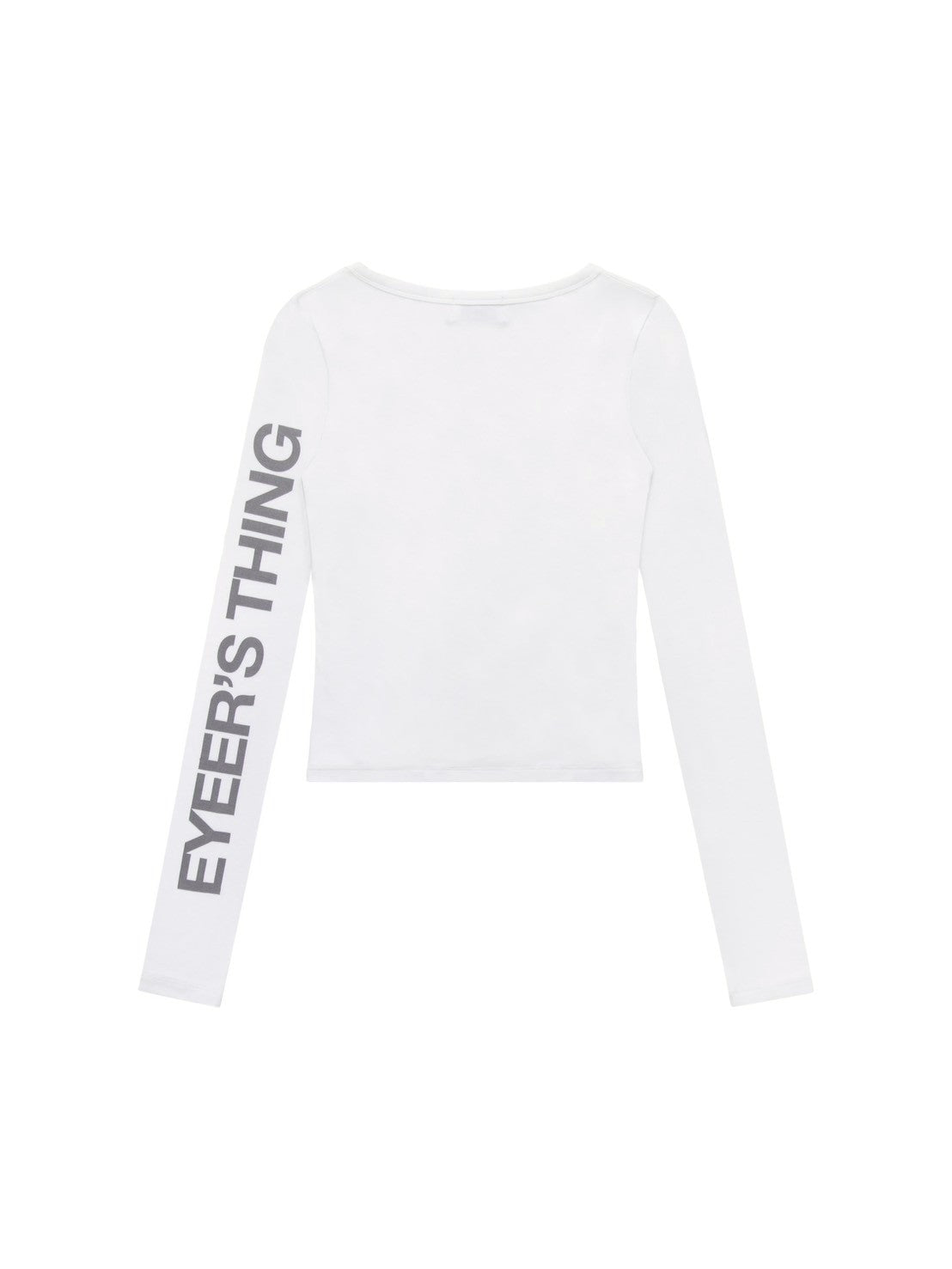 【EYEER】02 Logo Button Long Sleeve