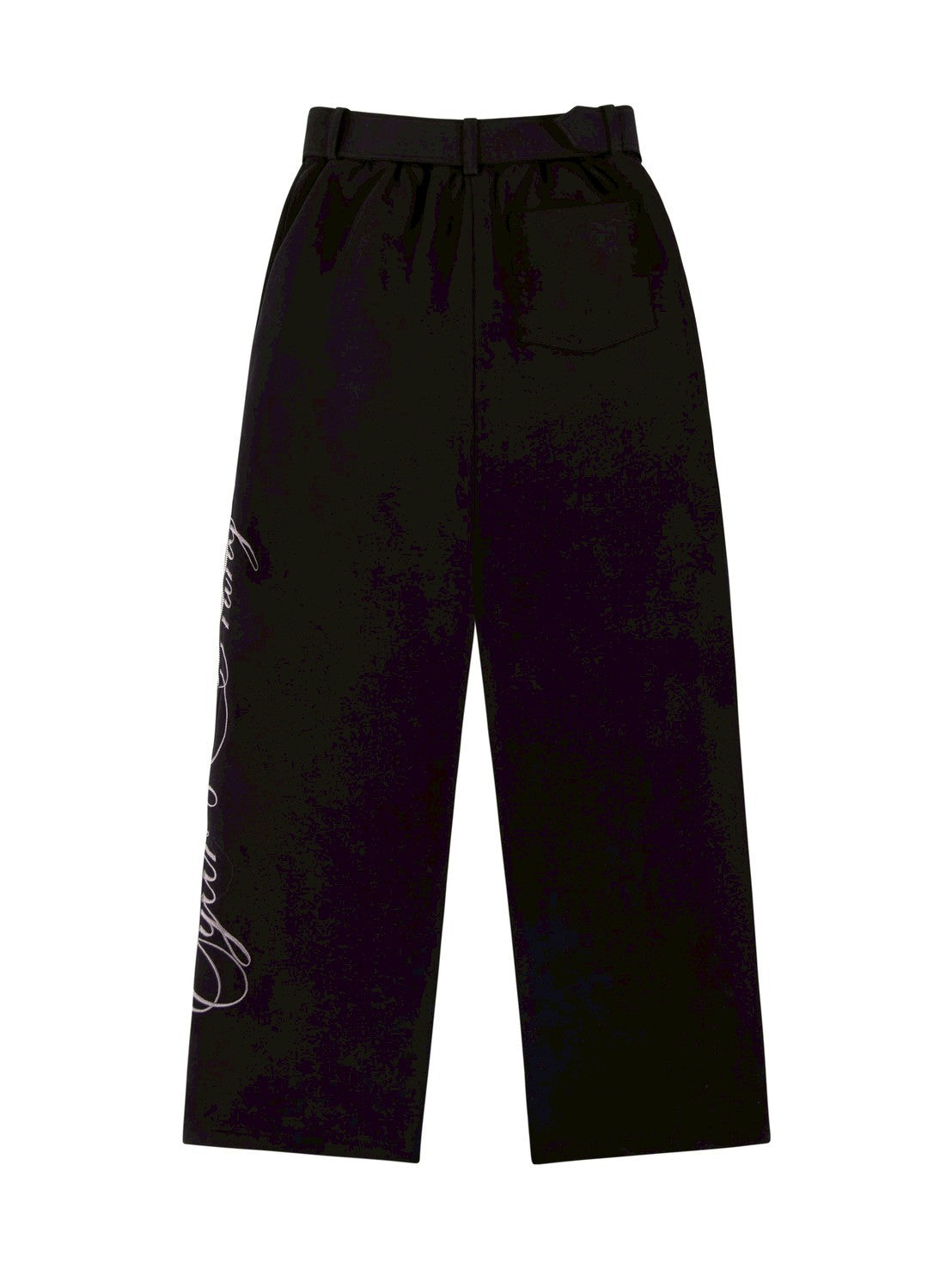 【EYEER】Belted Zip-up Sweatpants