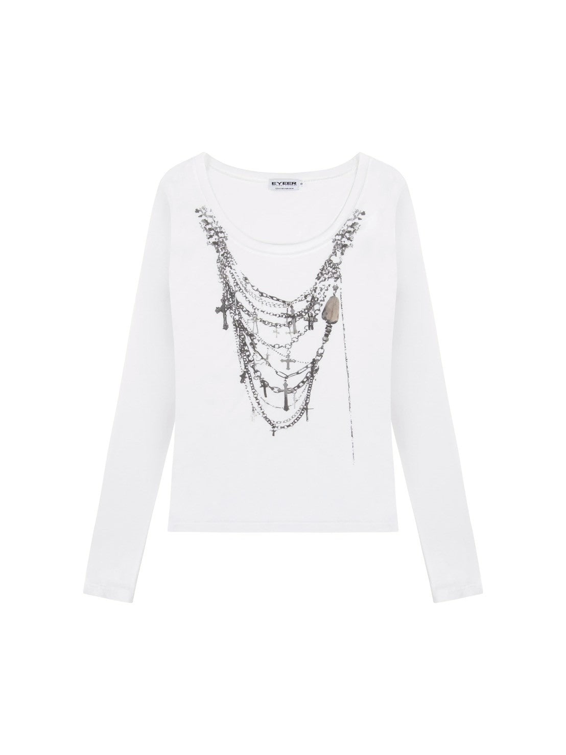 【EYEER】Chain Necklaces Loose Fit Long Sleeve