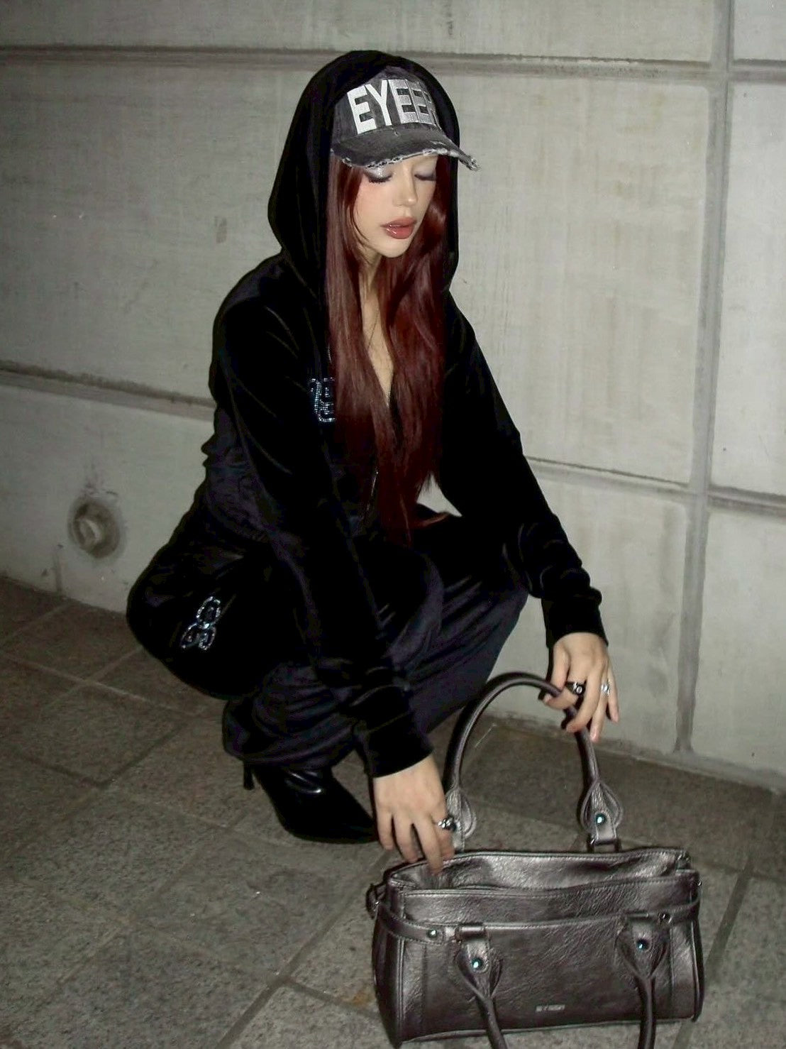 【EYEER】Basic Logo Ball Cap