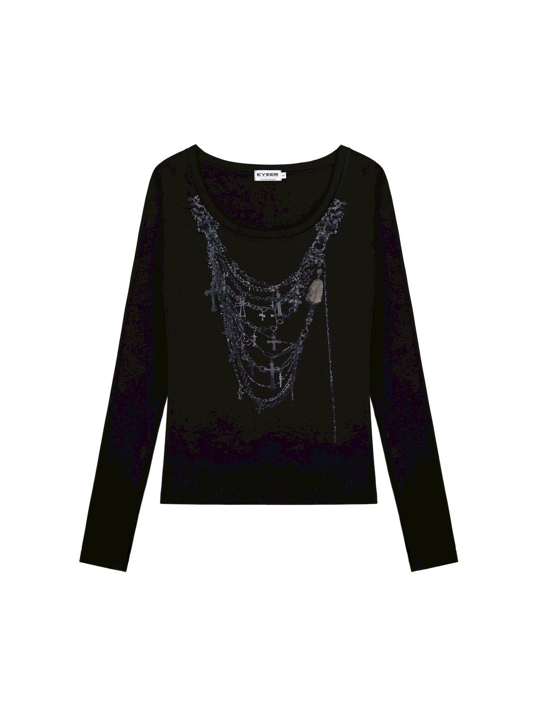 【EYEER】Chain Necklaces Loose Fit Long Sleeve