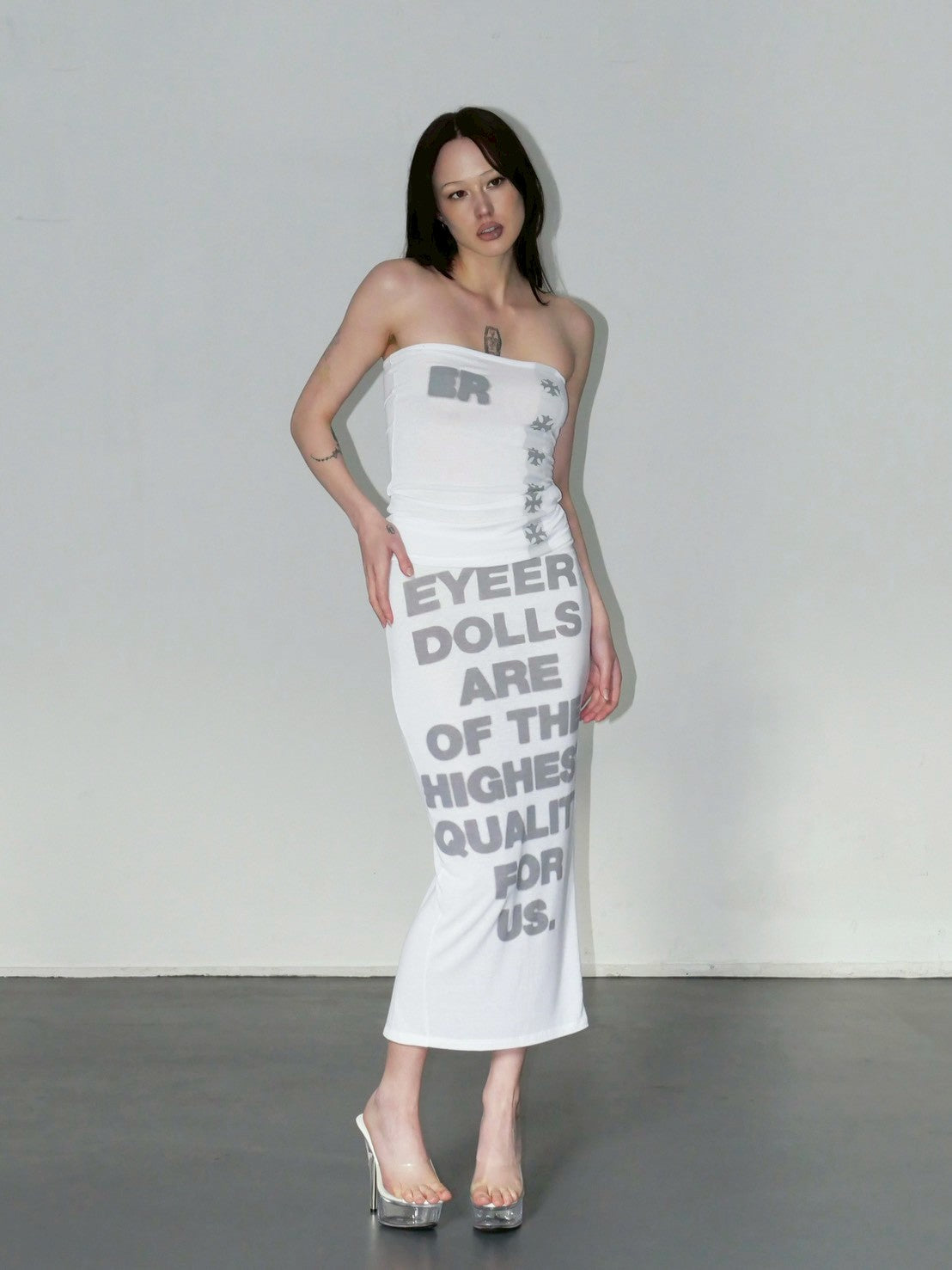 【EYEER】See Through Tube Top
