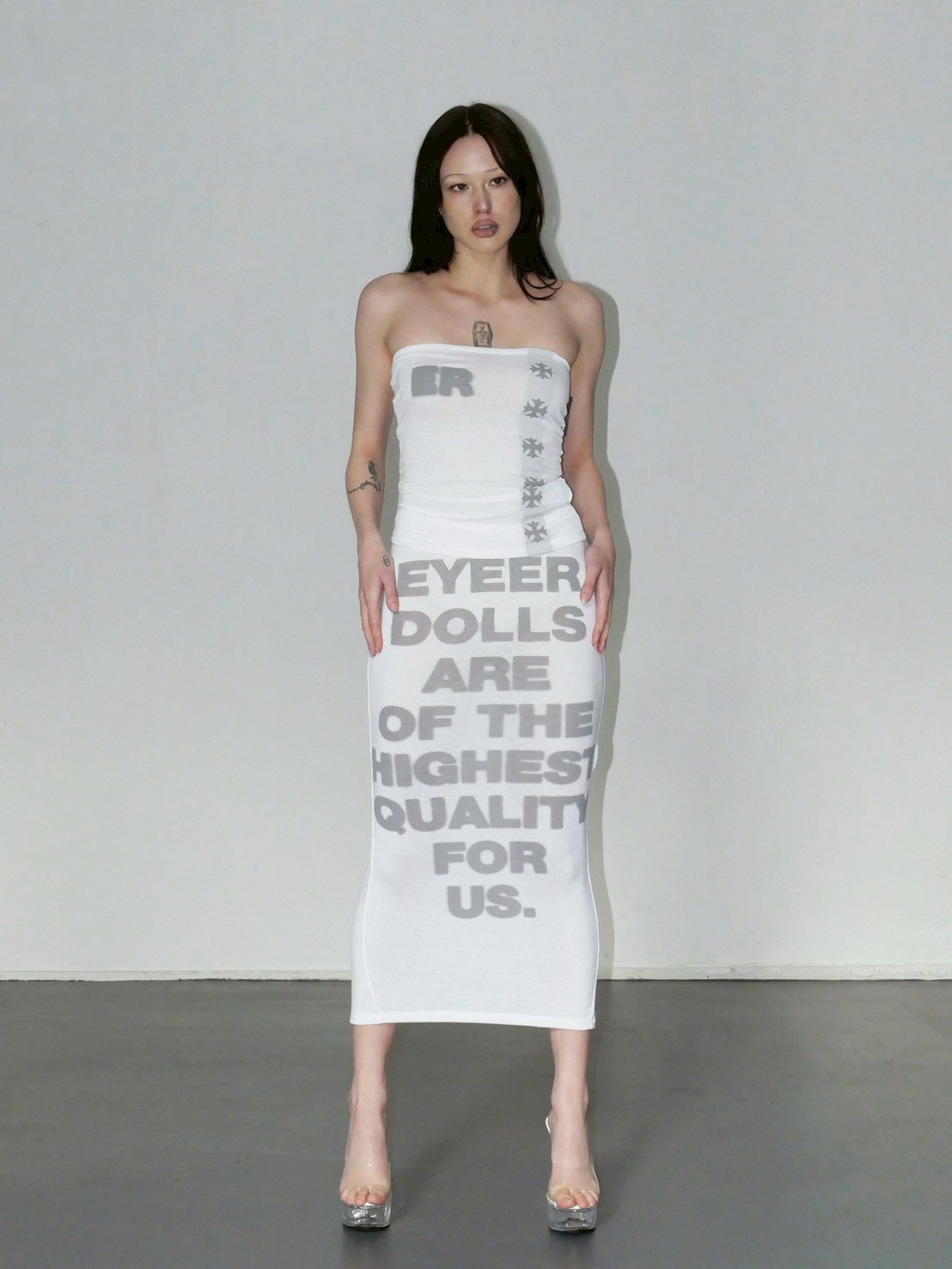 【EYEER】See Through Tube Top