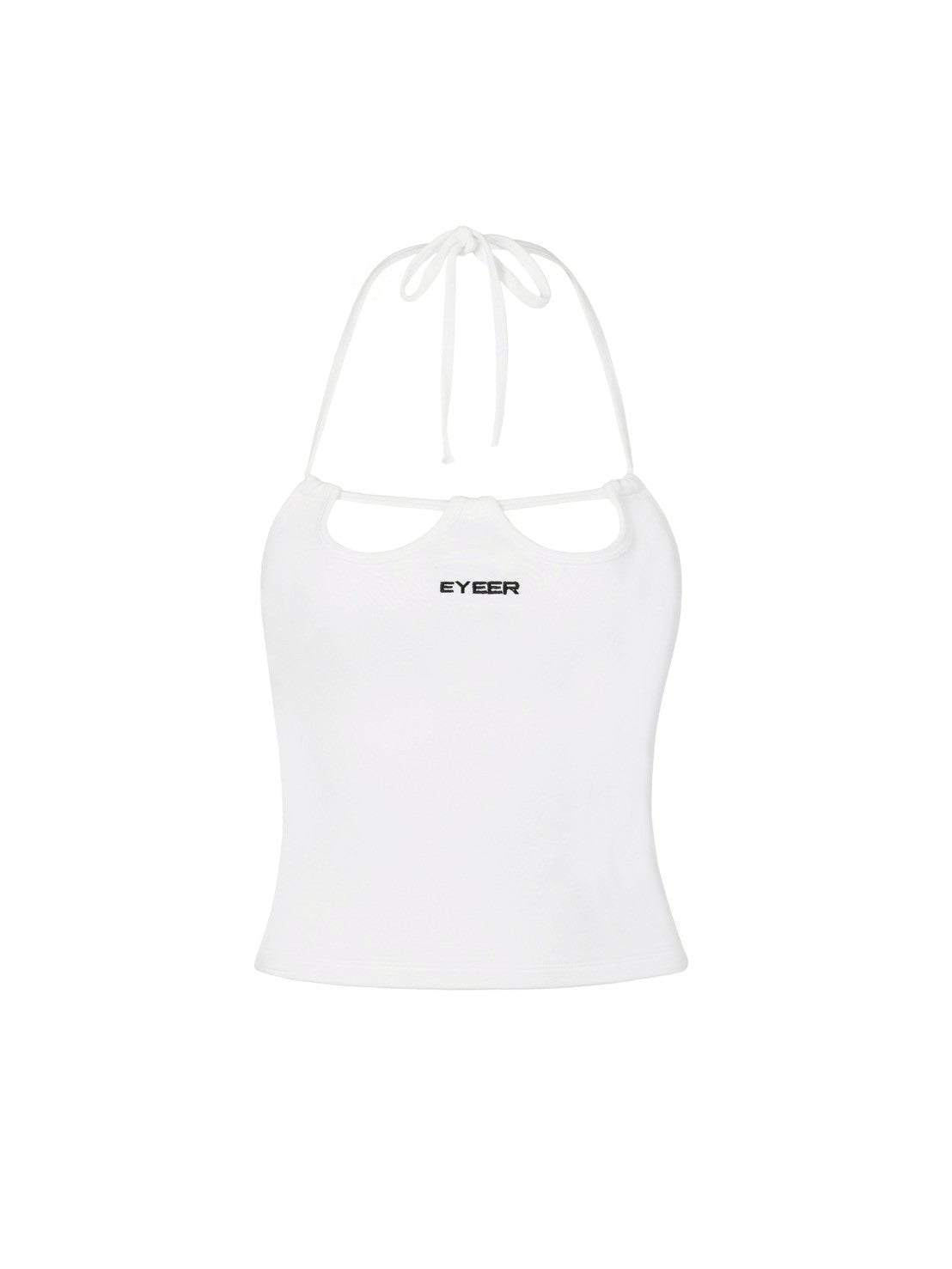 【EYEER】Front Cut-out String Top