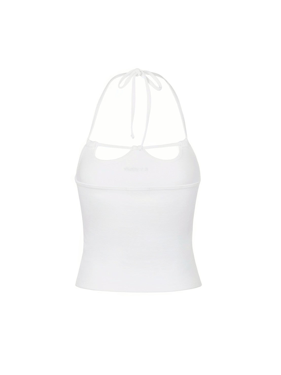 【EYEER】Front Cut-out String Top