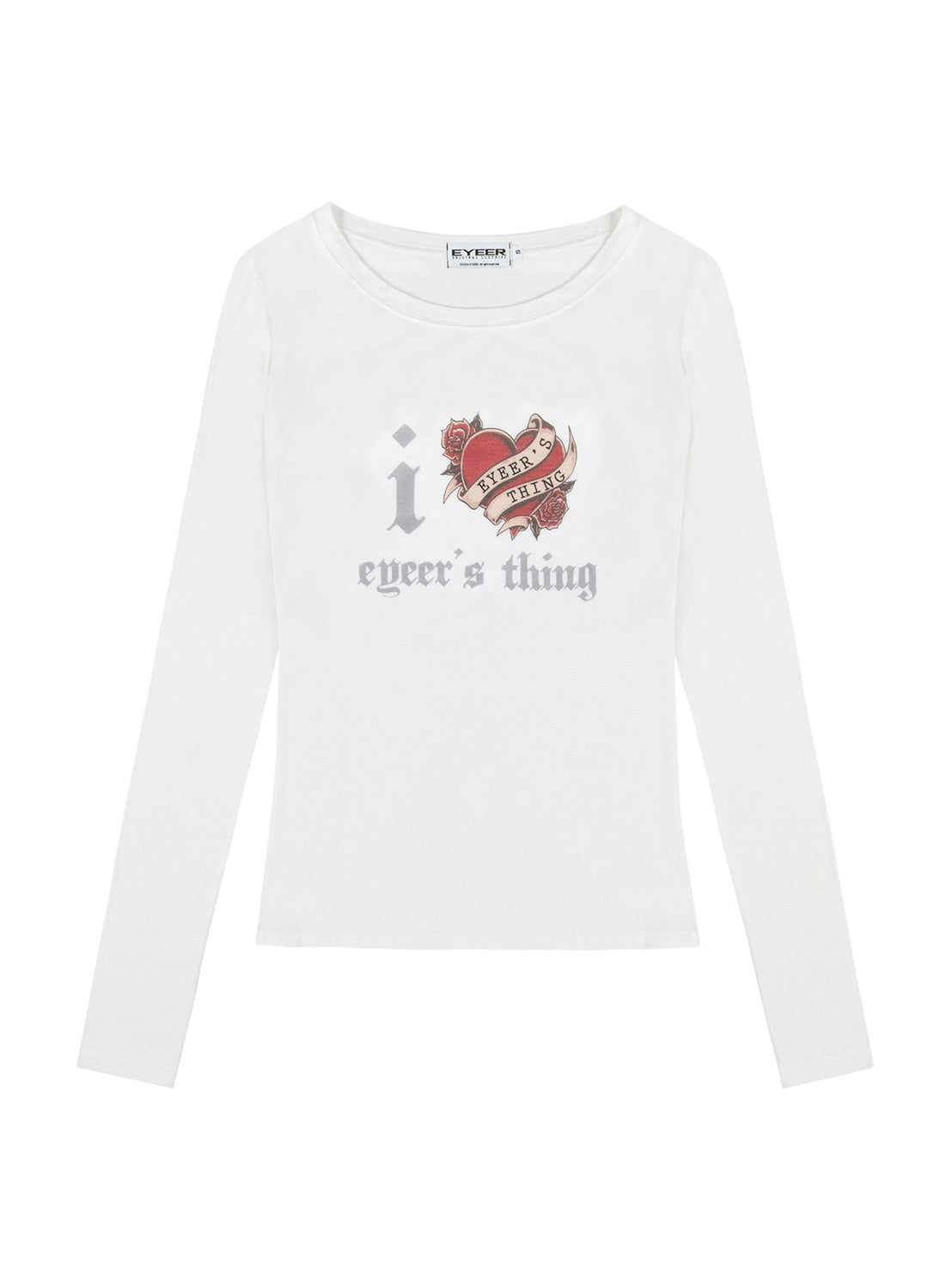 【EYEER】Old School Logo Long Sleeve
