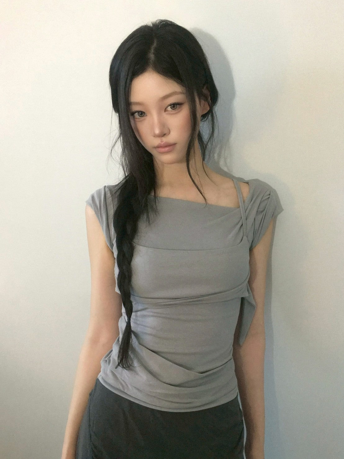6/22 21:00発売【FLAREUP】Layered Bustier T-Shirt