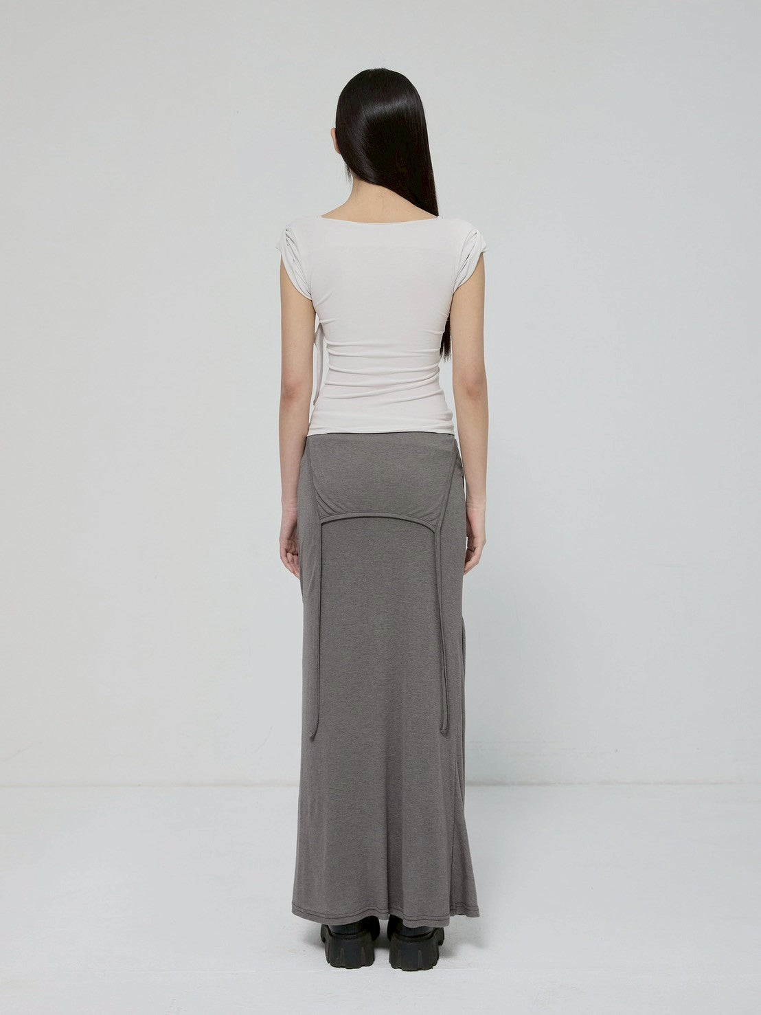 6/22 21:00発売【FLAREUP】Layered Bustier T-Shirt