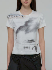 6/22 21:00発売【FLAREUP】Milky Way T-Shirt