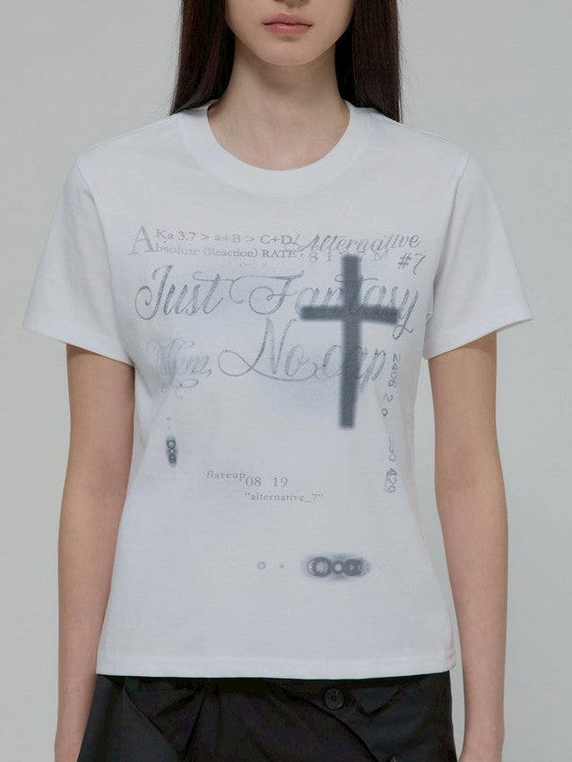 【FLAREUP】Soft Blur T-Shirt