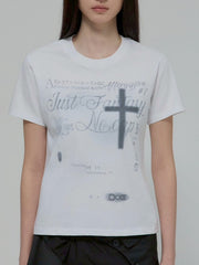 6/22 21:00発売【FLAREUP】Soft Blur T-Shirt