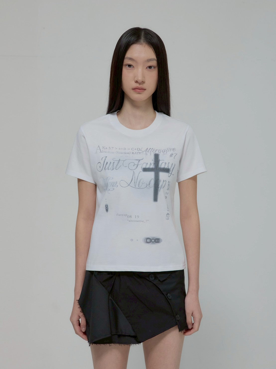 6/22 21:00発売【FLAREUP】Soft Blur T-Shirt