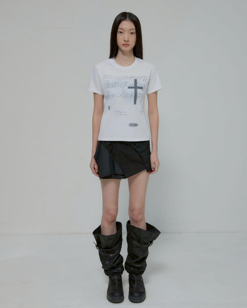 【FLAREUP】Soft Blur T-Shirt