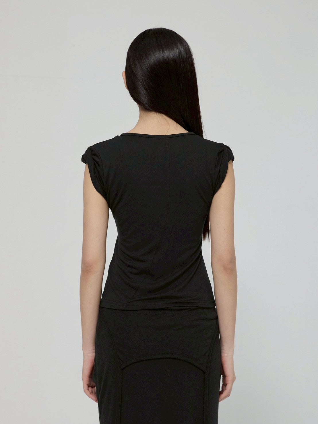 6/22 21:00発売【FLAREUP】Lace Sleeve Top