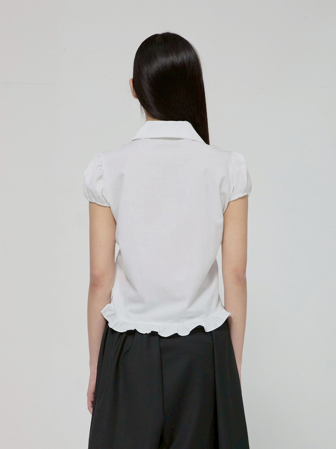 6/22 21:00発売【FLAREUP】Cloud Puff Long Blouse