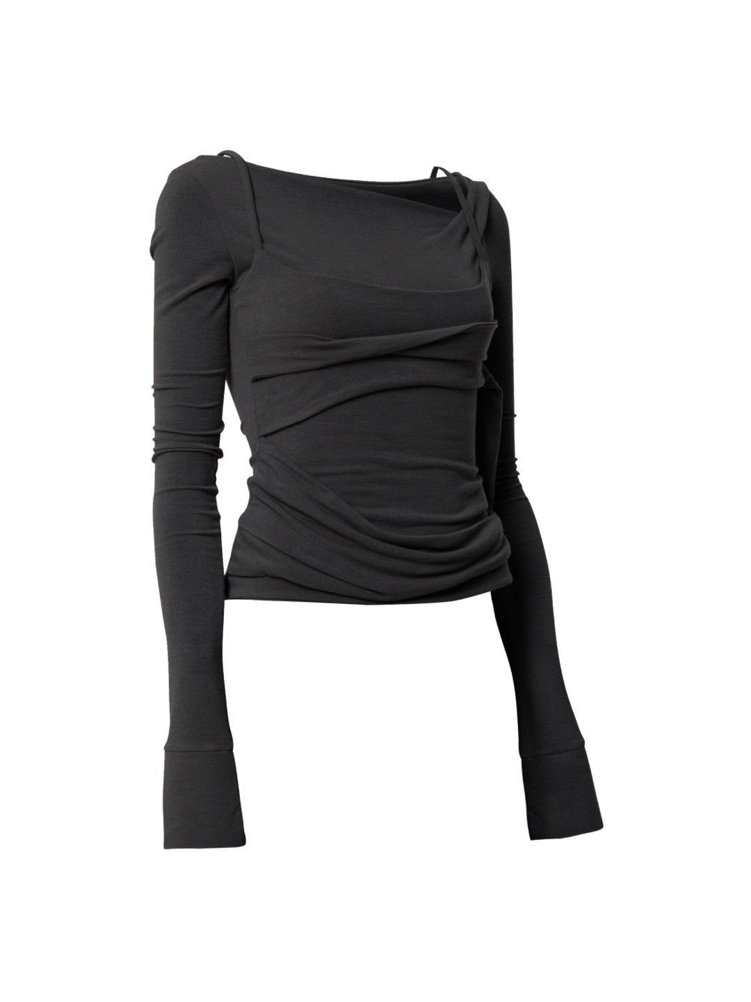 【FLAREUP】Layered Bustier Long Sleeve