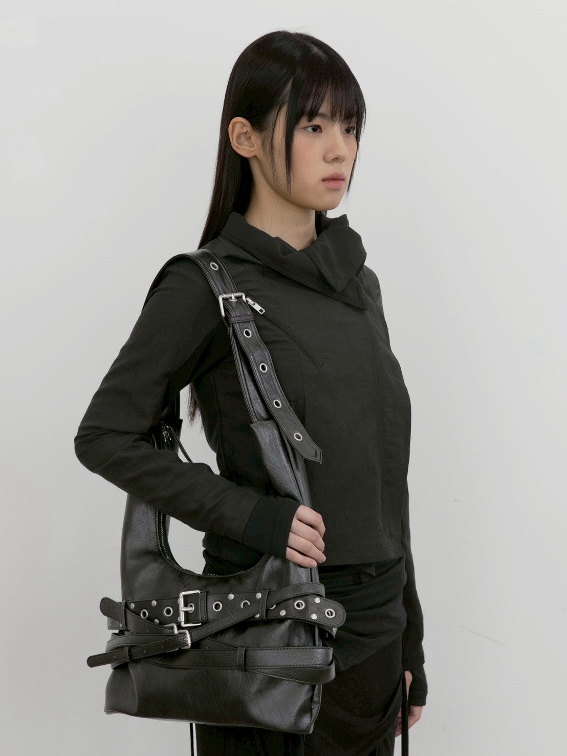 【FLAREUP】3-Layered Belted Bag