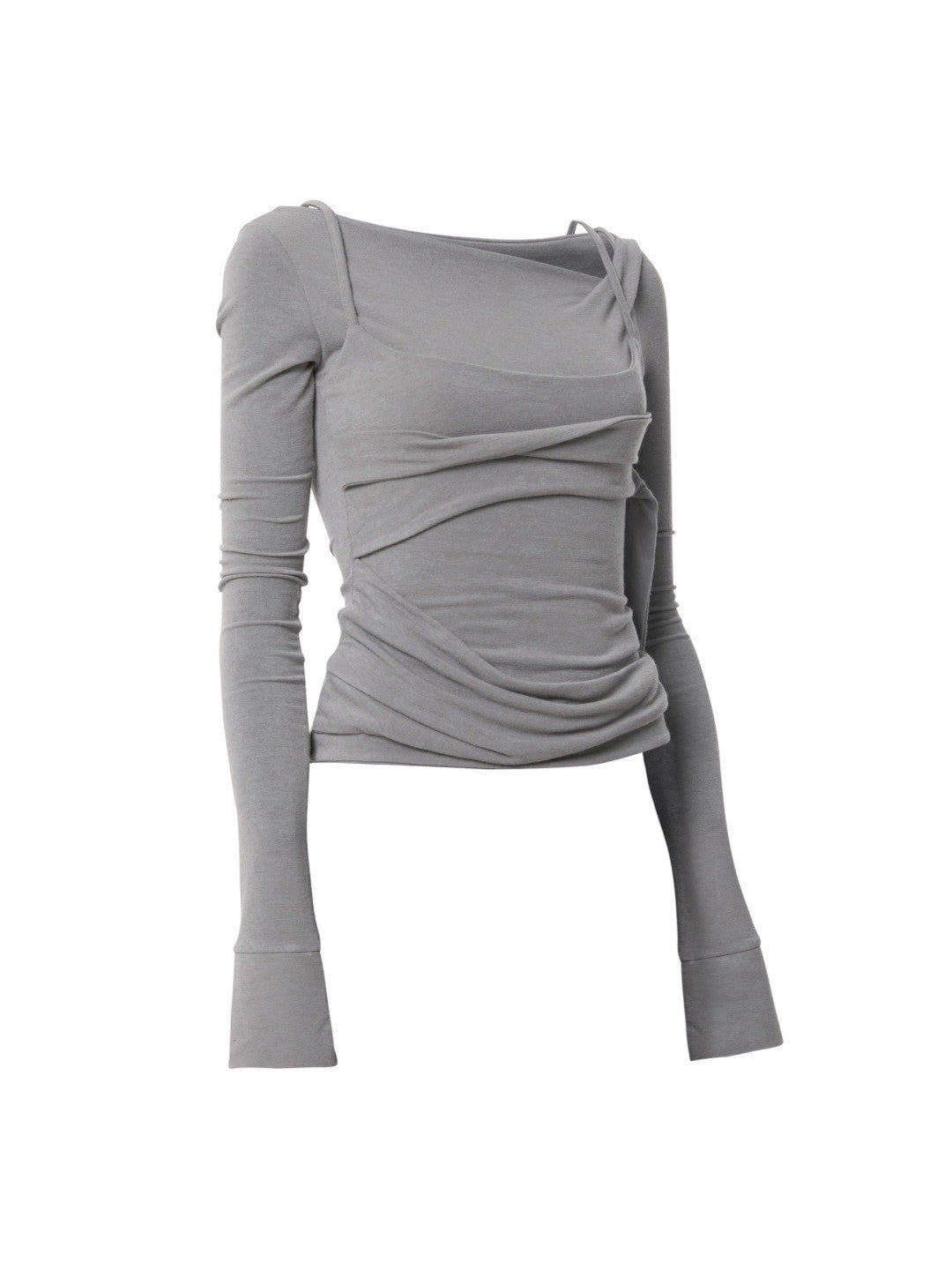 【FLAREUP】Layered Bustier Long Sleeve