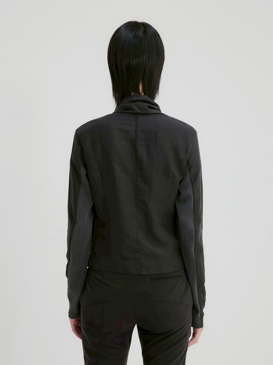 【FLAREUP】Asymmetrical Biker Jacket