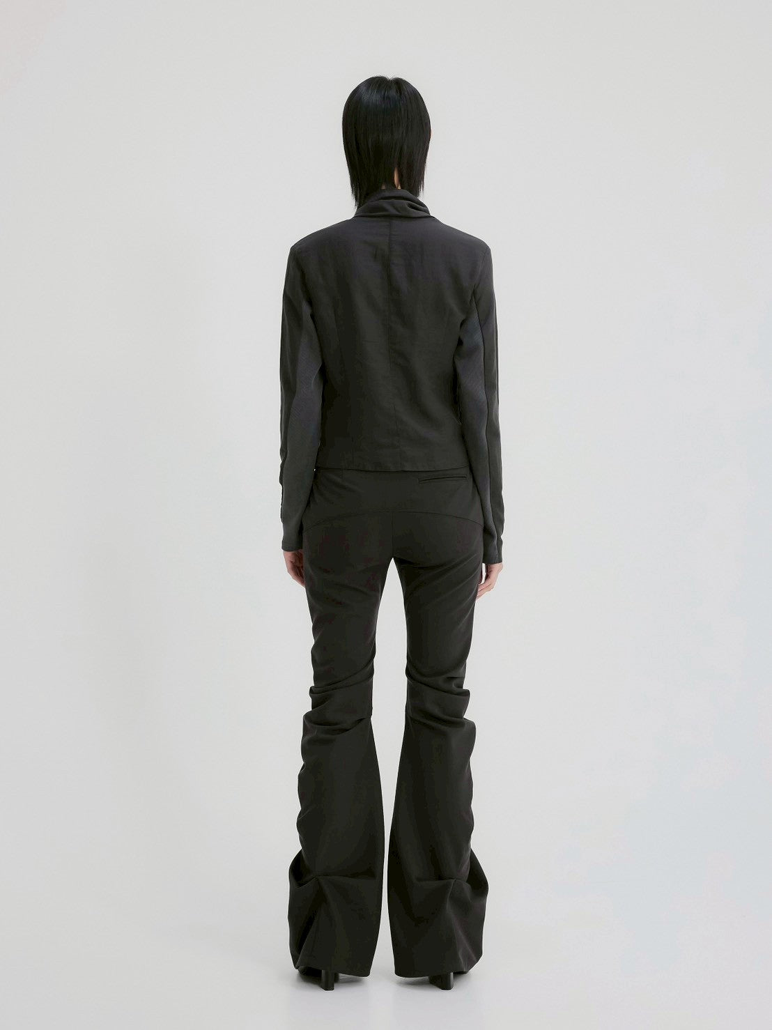 【FLAREUP】Asymmetrical Biker Jacket