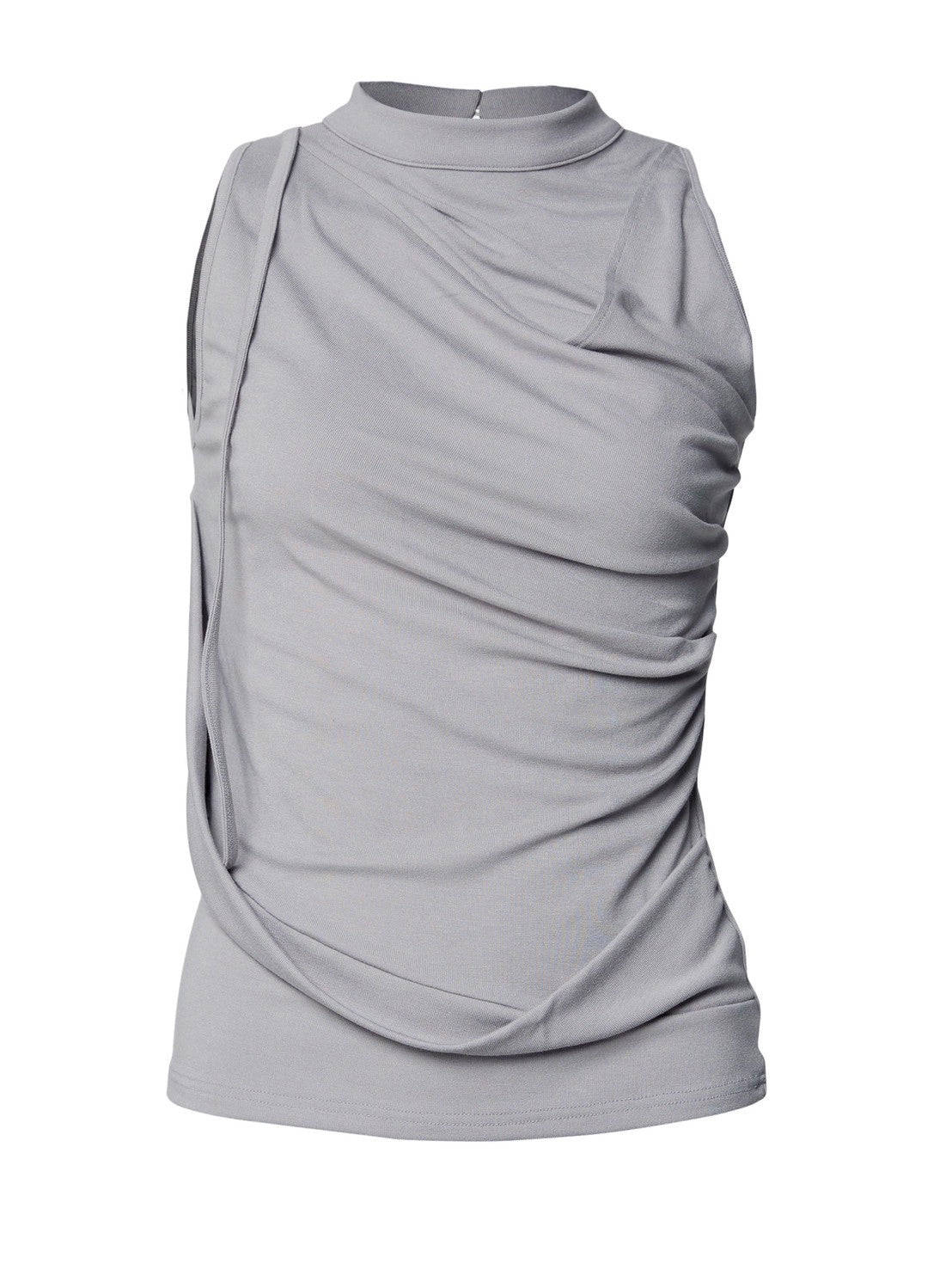 6/22 21:00発売【FLAREUP】Draped Sleeveless Top