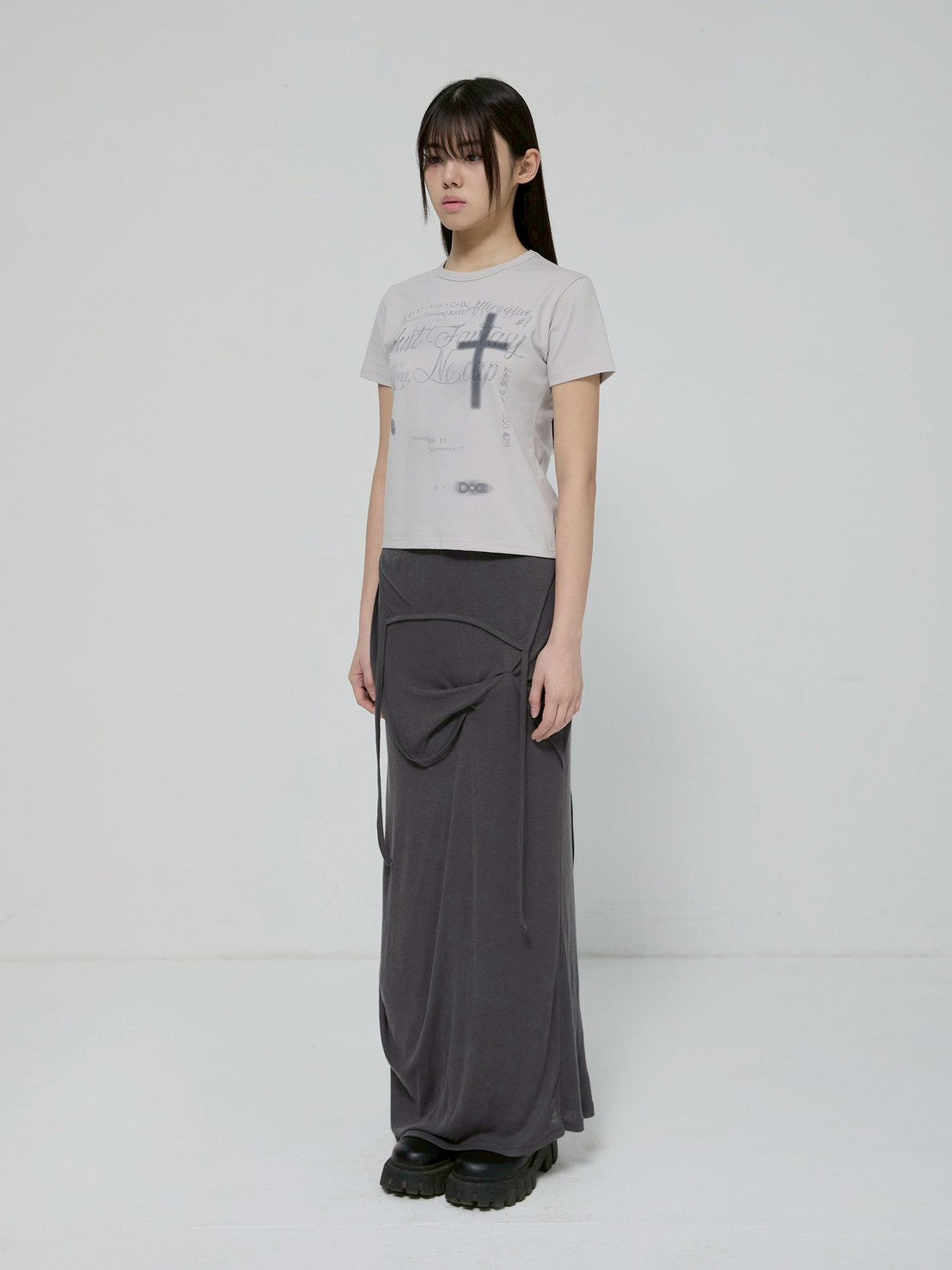 6/22 21:00発売【FLAREUP】Soft Blur T-Shirt