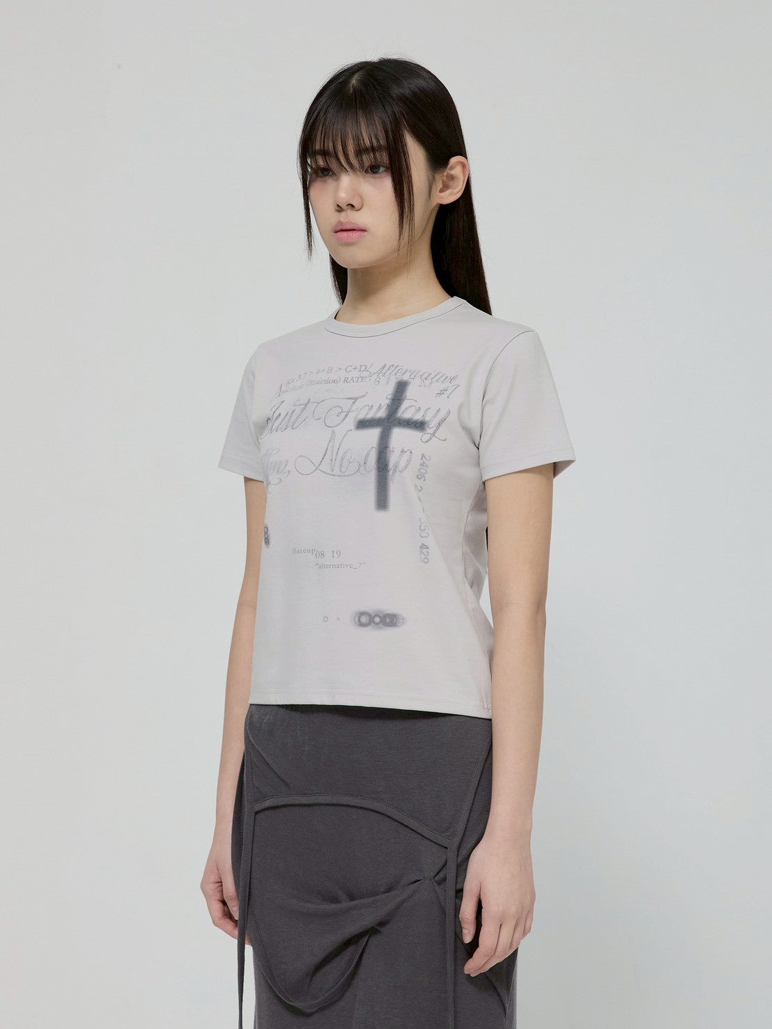 6/22 21:00発売【FLAREUP】Soft Blur T-Shirt