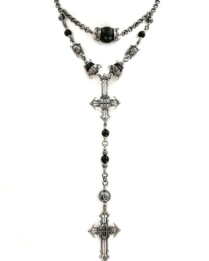 【IIIMIII】Cross Requiem Necklace