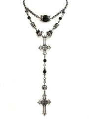 【IIIMIII】Cross Requiem Necklace