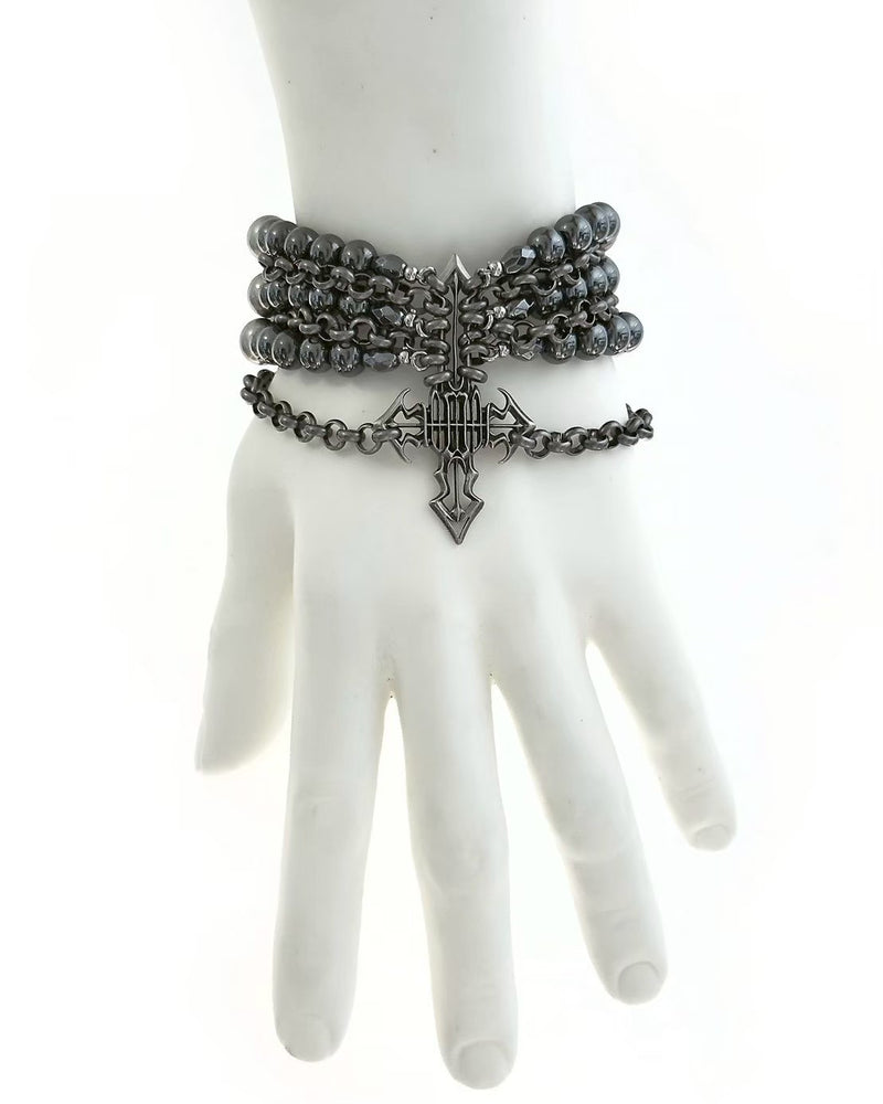 【IIIMIII】Gothic Rosary Bracelet