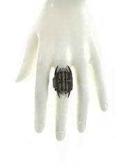 【IIIMIII】Black Glyph Signet Ring