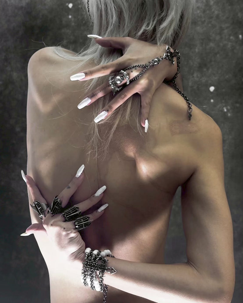 【IIIMIII】Gothic Rosary Bracelet