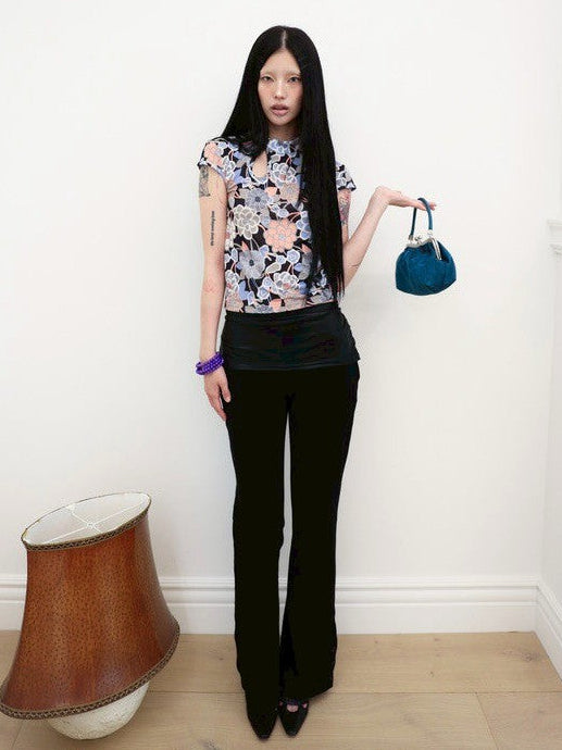 【MIAE】[香] Qipao Floral Top