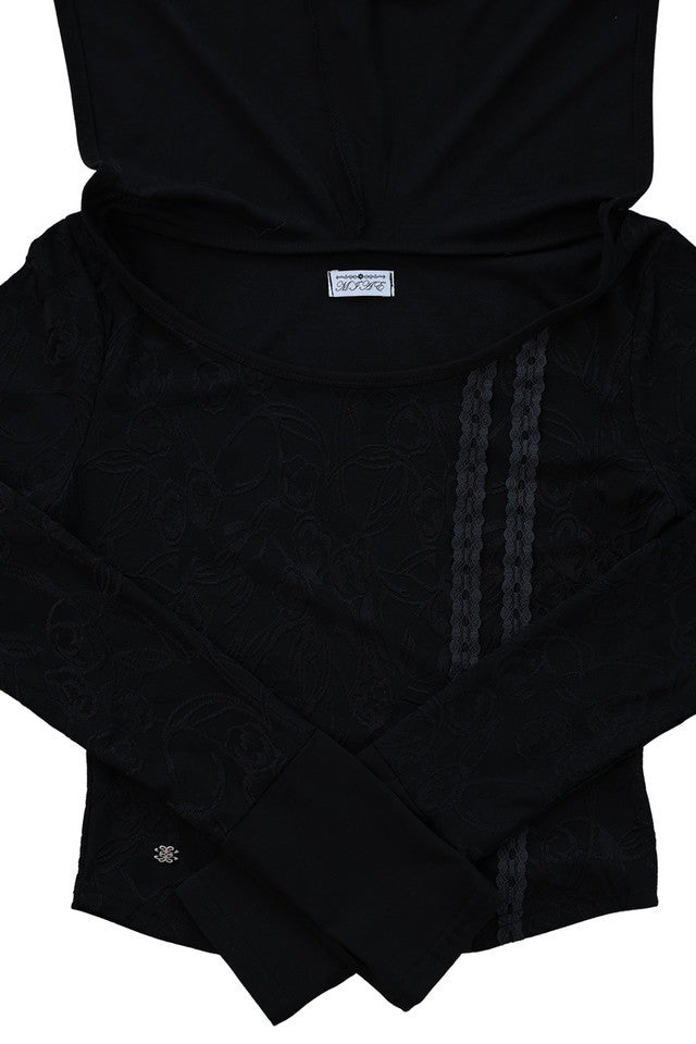 【MIAE】[ID] Floral Jacquard Set-up (Top)