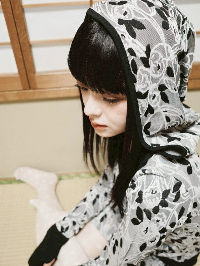 【MIAE】[ID] Floral Jacquard Set-up (Top)