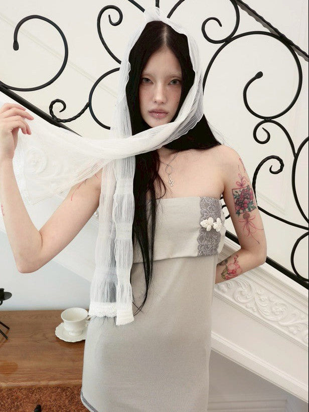 【MIAE】[香] Pure Chiffon Scarf (3color)