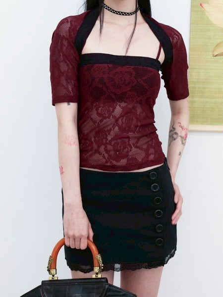 【MIAE】[ID] Classic Button Skort