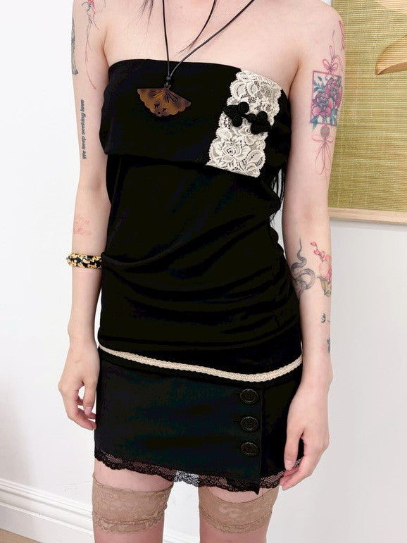 【MIAE】[ID] Classic Button Skort