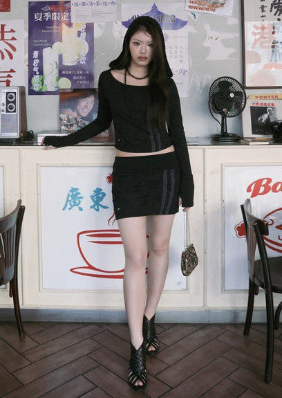 【MIAE】[ID] Floral Jacquard Set-up (Skirt)