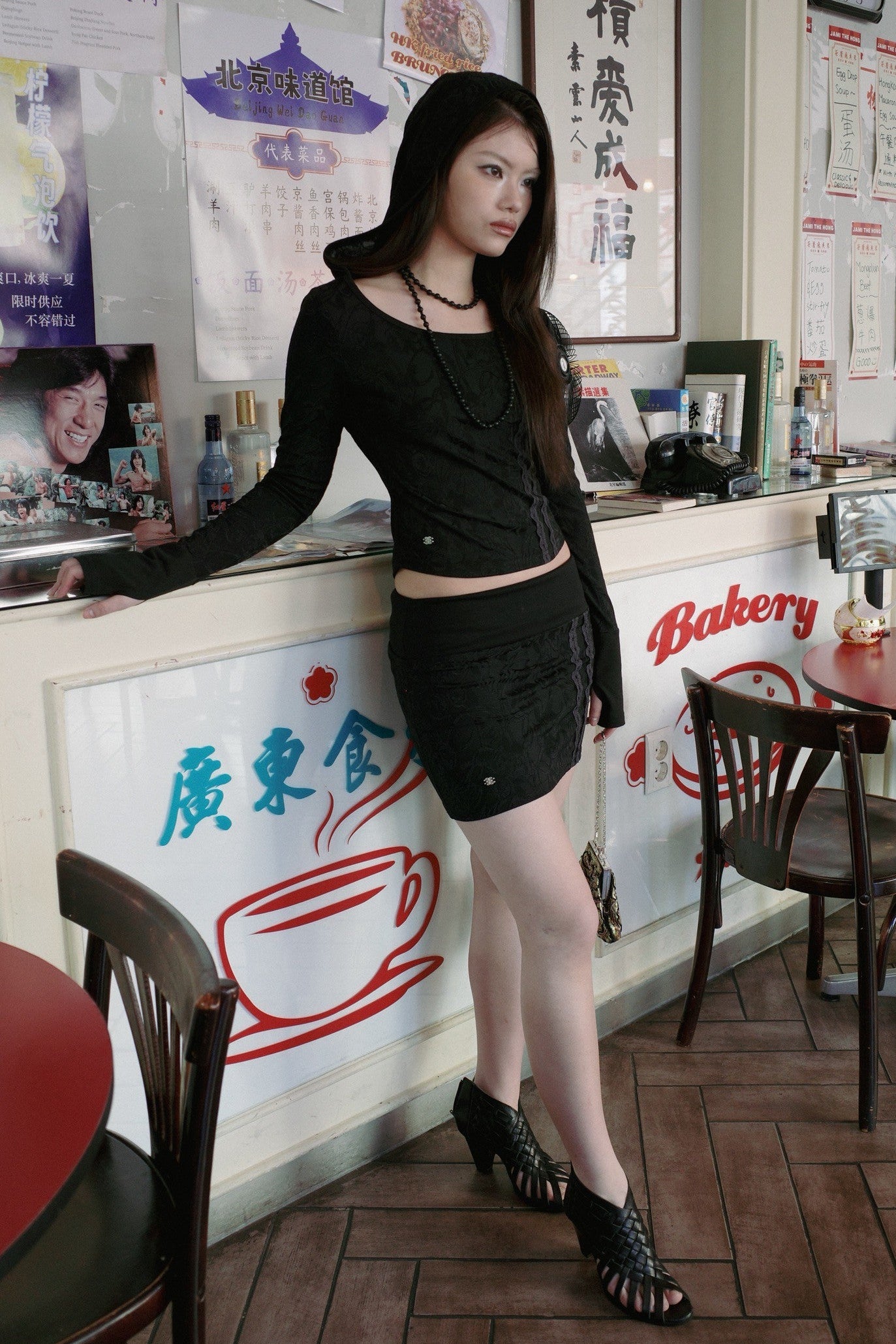 【MIAE】[ID] Floral Jacquard Set-up (Skirt)