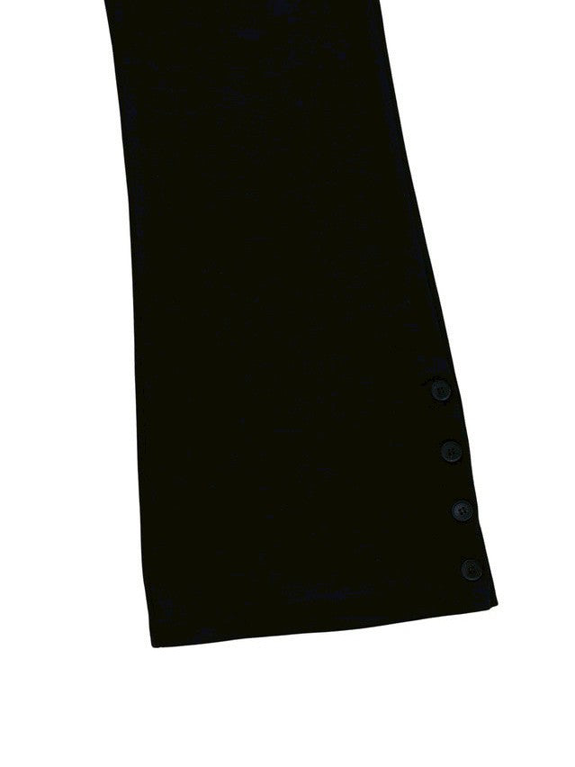 【MIAE】[ID] Layered Leather Bootcut Pants