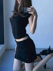 【MIAE】[ID] Floral Jacquard Set-up (Skirt)