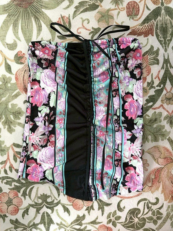 【MIAE】[香] Oriental Floral Shirring Top