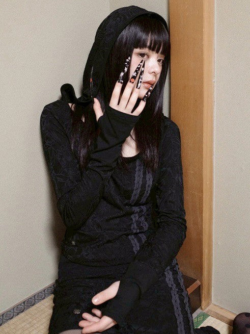 【MIAE】[ID] Floral Jacquard Set-up (Top)
