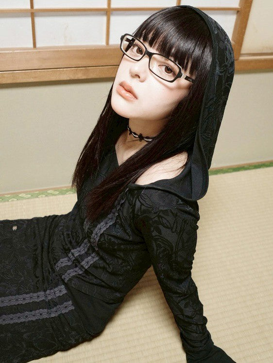 【MIAE】[ID] Floral Jacquard Set-up (Top)