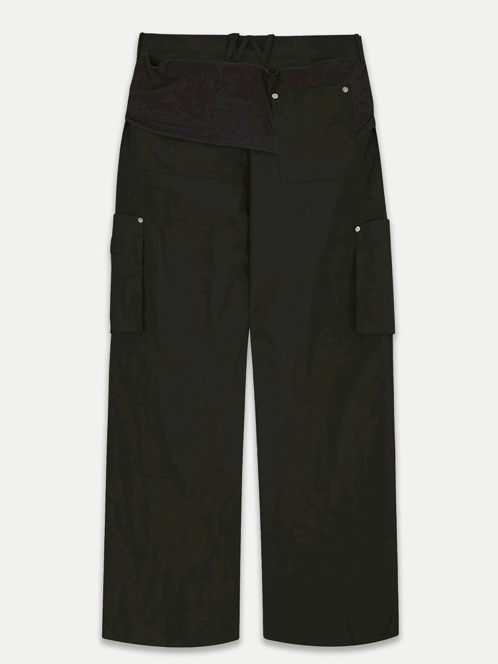 【NACHE】MIXED LAYERED TIE JOGGER PANTS (UNISEX)