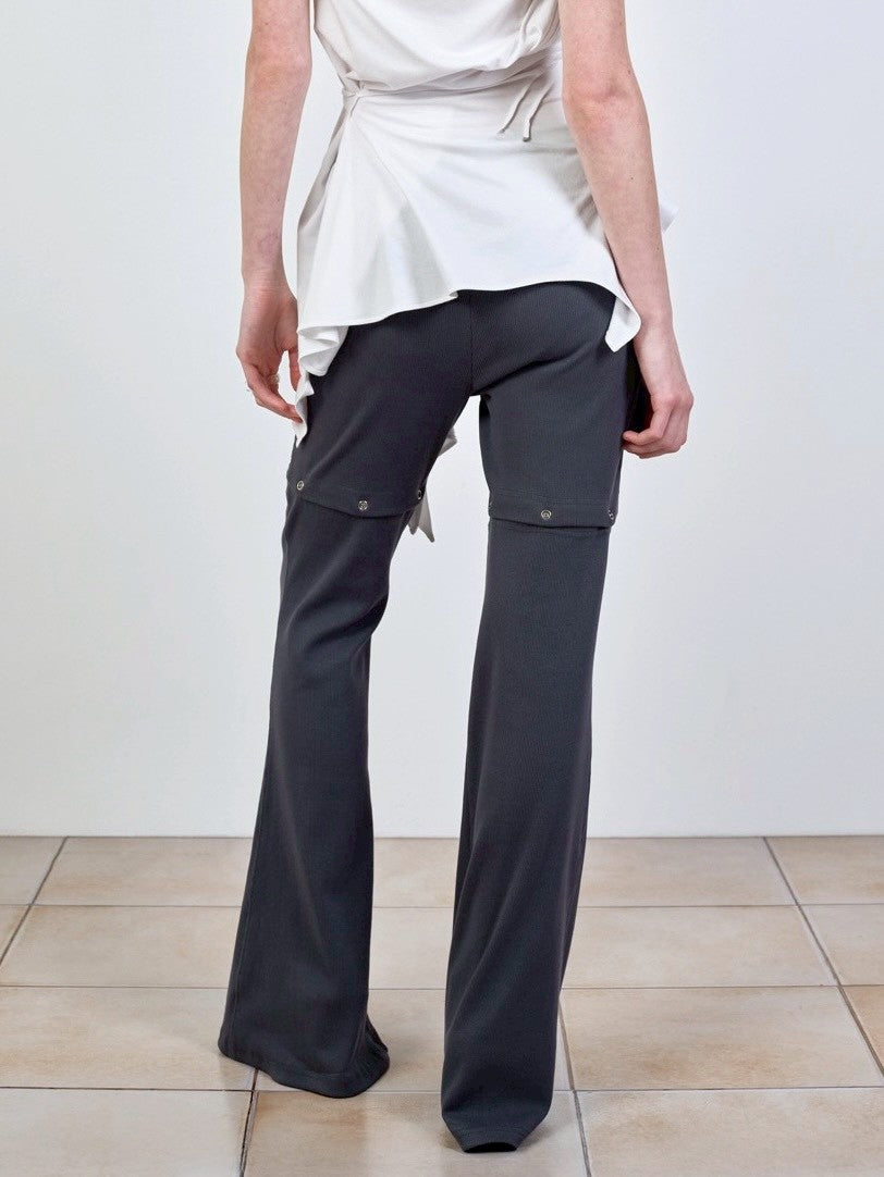 【NACHE】DETACHABLE SLIM FIT PANTS